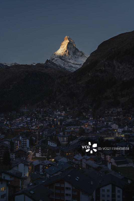 Zermatt-Matterhorn马特洪峰图片素材