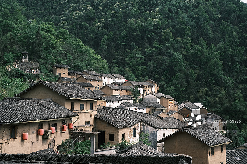 安徽黄山市歙县阳产村图片素材