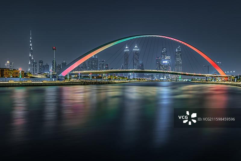 摄影邂逅迪拜地标建筑图片素材