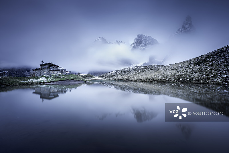 意大利普雷达佐风光图片素材
