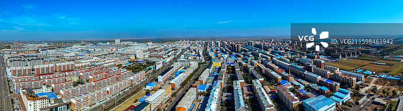 大安市 嫩江湾 翻身屯 地标 航拍图片素材