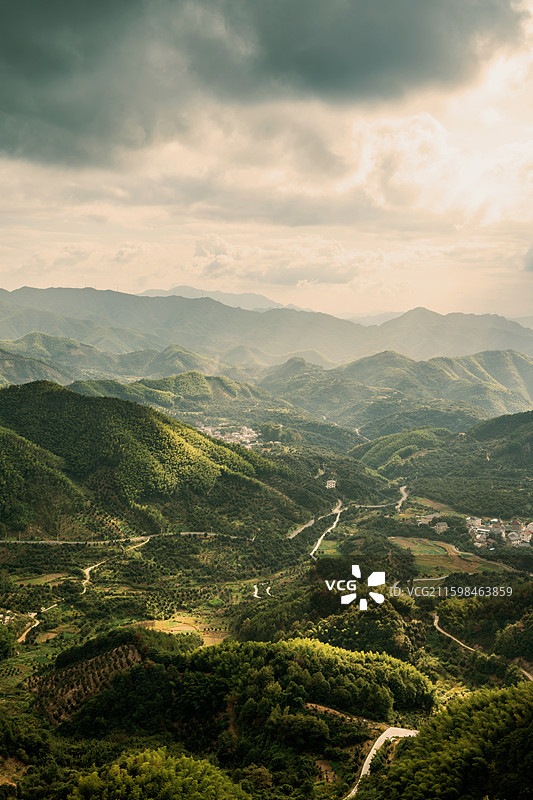 光影诸暨走马岗图片素材