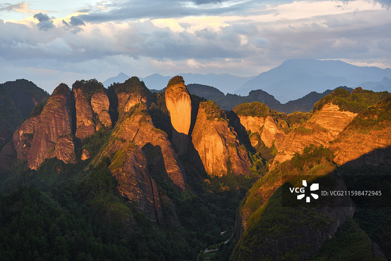 崀山辣椒峰图片素材