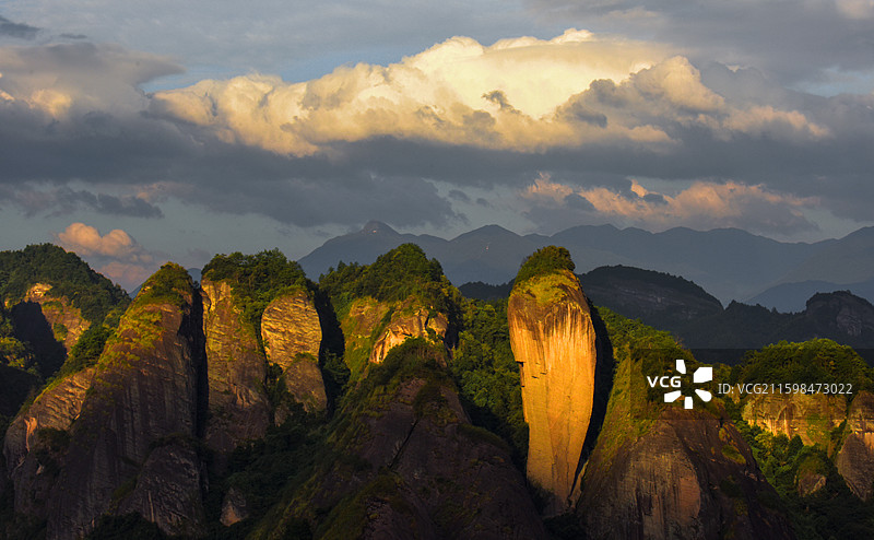 崀山辣椒峰图片素材