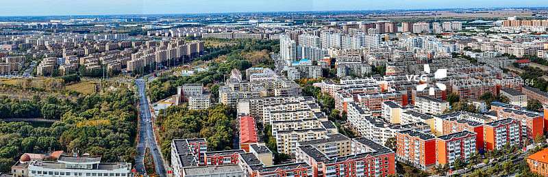 哈尔滨 平房区 731遗址 平房公园 航拍图片素材