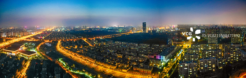 长春市 南关区 友谊公园 美术馆 航拍 地标图片素材