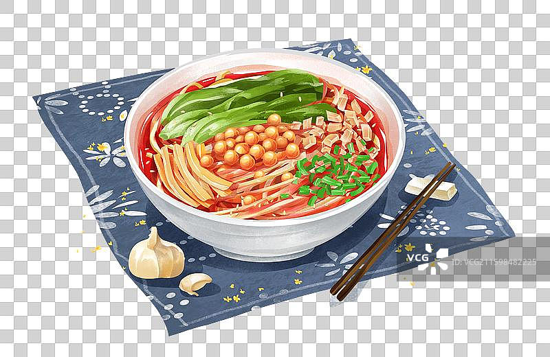 重庆特色美食小吃之 酸辣粉图片素材