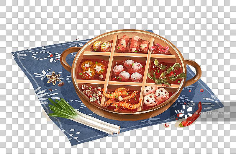 九宫格火锅图片素材