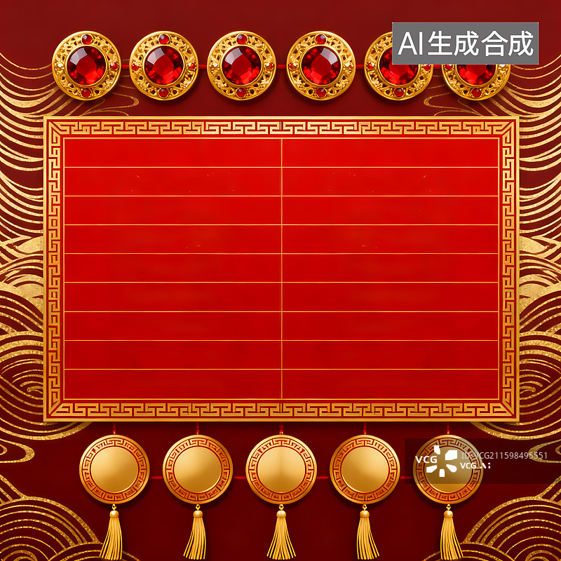 【AI数字艺术】春节放假通知发货通知图片素材