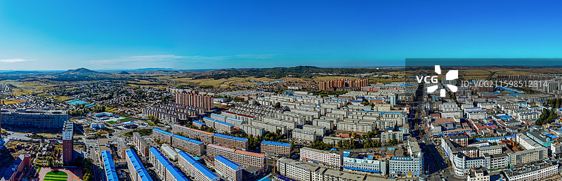 舒兰市 王家街 舒兰大街 森林公园 航拍图片素材