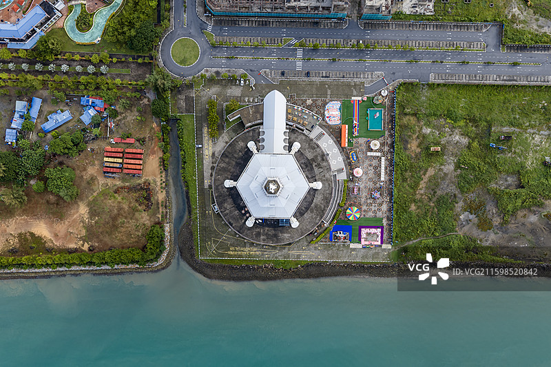 马来西亚兰卡威风景航拍图片素材