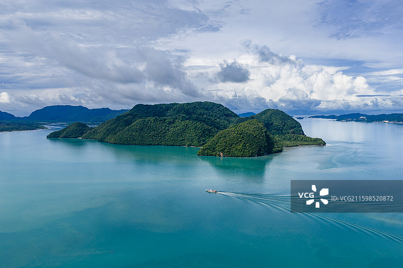马来西亚兰卡威风景航拍图片素材