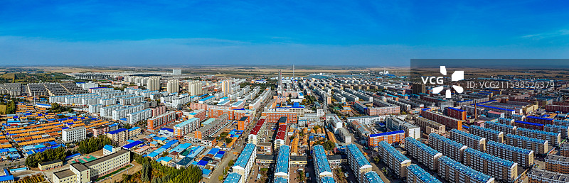 依安县 小西屯 德泽园 植物园 航拍图片素材