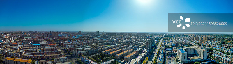 松原市 宁江区 金钻广场 青年大街 航拍 地标图片素材