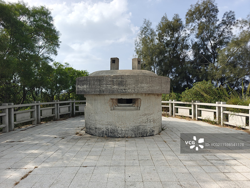 厦门东坪山碉堡观景台图片素材
