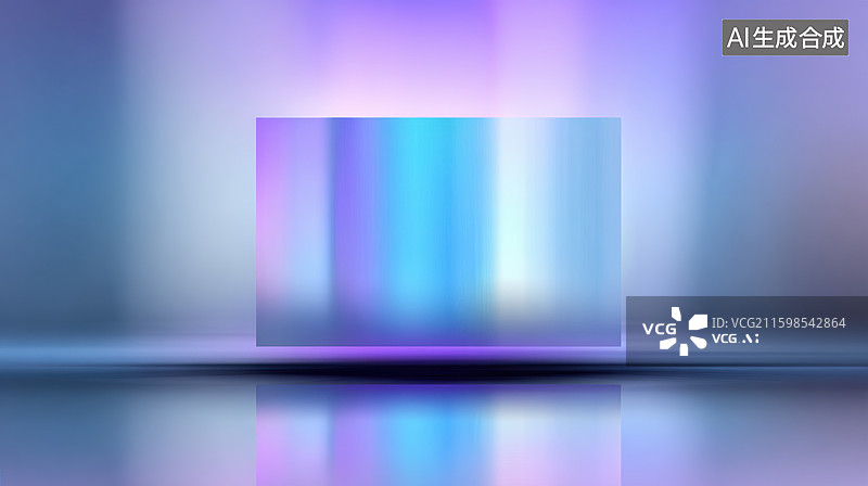 【AI数字艺术】充满活力的合成波风格霓虹网格渐变的背景复古未来主义蓝色粉色紫色白色怀旧独特美学图片素材