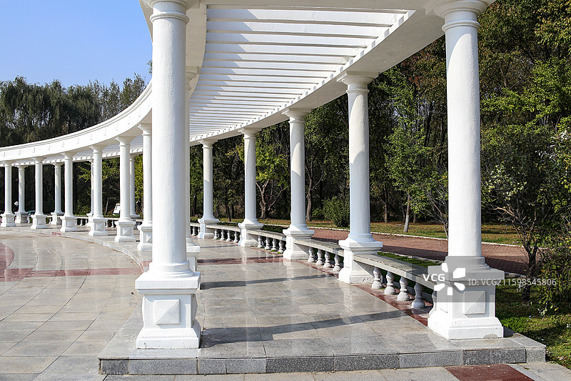 沈阳世博园—地台园婚礼教堂图片素材