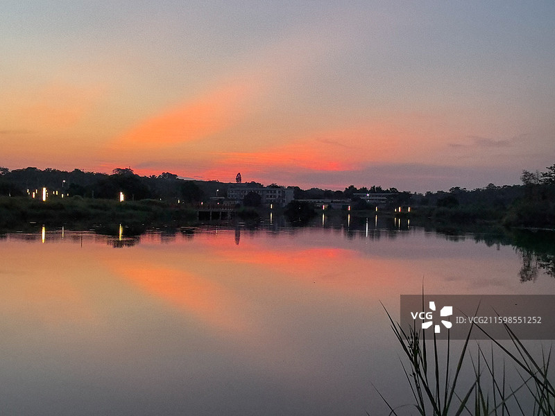 崇左水口湖（2）图片素材