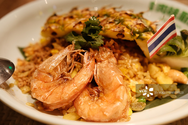 泰餐菠萝饭图片素材