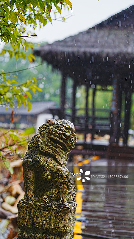 绍兴兰亭景区图片素材