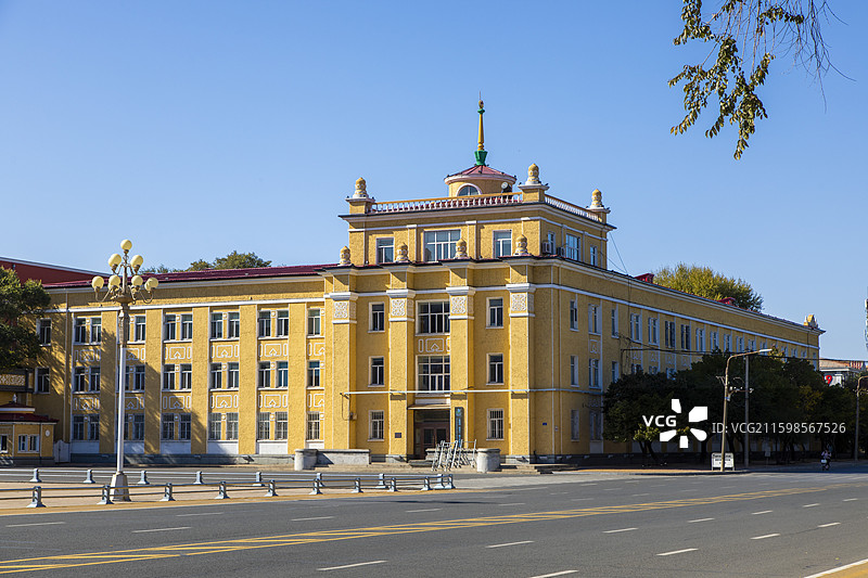 齐齐哈尔富拉尔基区中国一重工厂图片素材