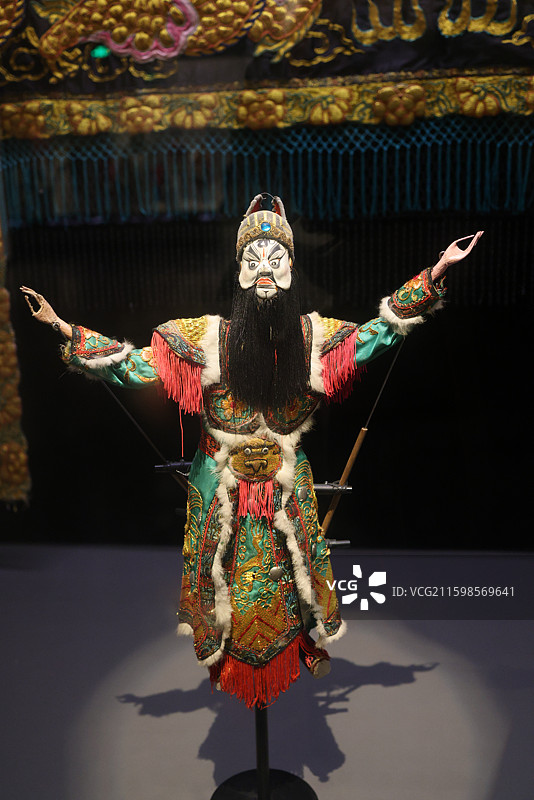 木偶戏木偶，成都博物馆藏图片素材