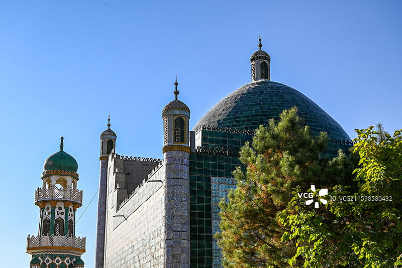 新疆哈密回王墓的特色建筑图片素材