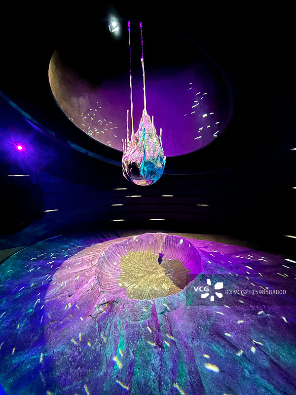 上海世博文化公园·上海温室花园1号馆海市沙洲景色图片素材