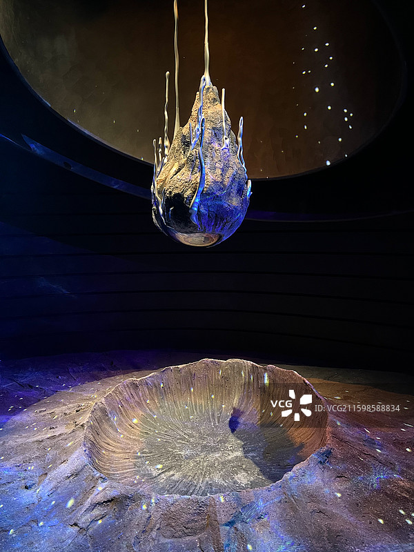 上海世博文化公园·上海温室花园1号馆海市沙洲景色图片素材