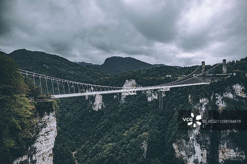 湖南张家界大峡谷图片素材