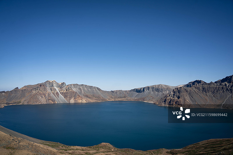 长白山秋景图片素材