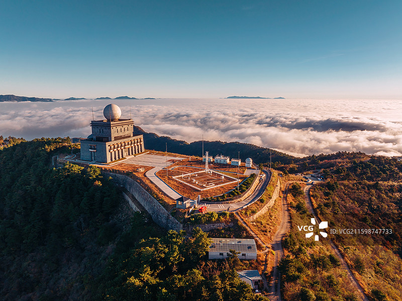 牵牛岗云海图片素材