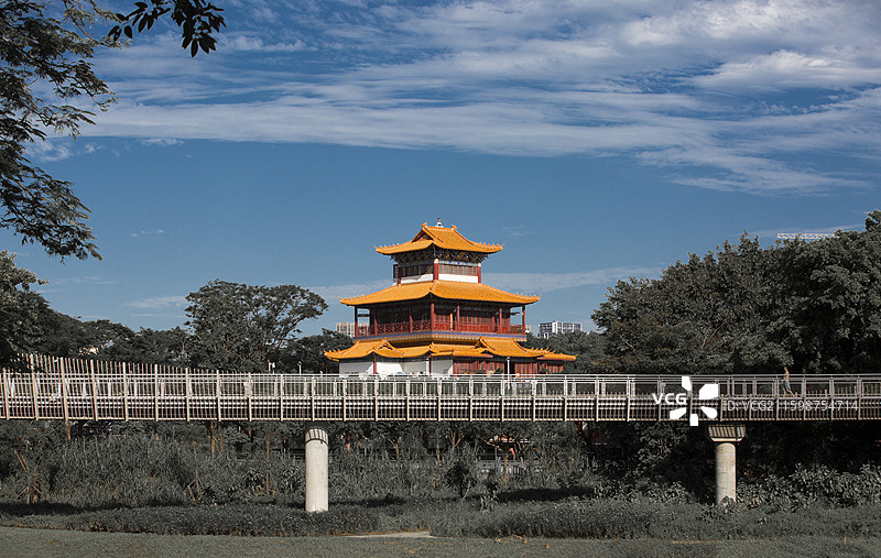 观音阁图片素材