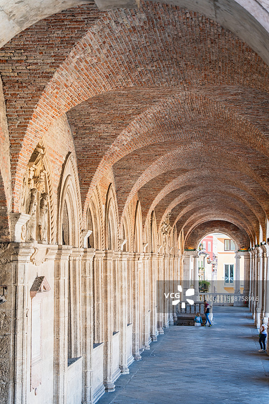 意大利维琴察帕拉迪奥之城的建筑巴西利卡图片素材