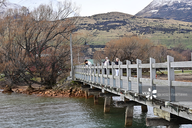 Glenorchy格林诺奇 瓦卡蒂普湖图片素材