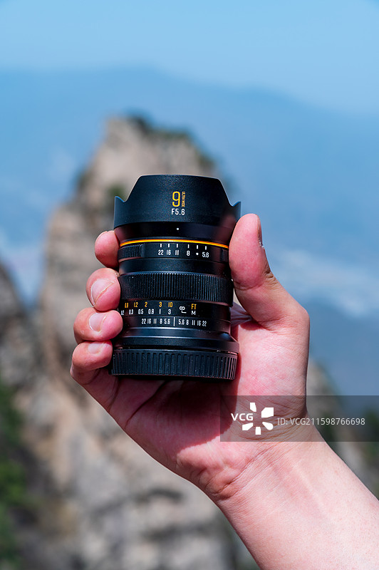 山顶相机镜头图片素材