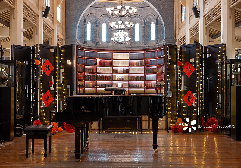 基督教中华圣公会教堂旧址内部景观图片素材