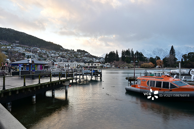 新西兰南岛皇后镇风景Queenstown图片素材