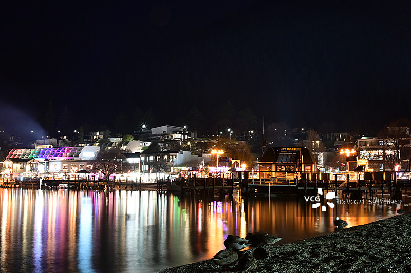 新西兰皇后镇蓝调Queenstown图片素材