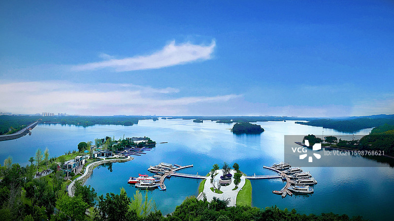 三岔湖风光(4)图片素材