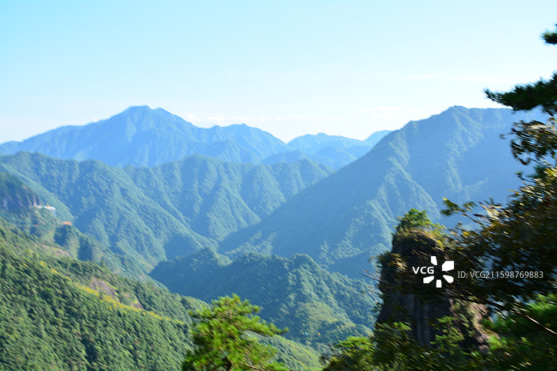 江西大觉山图片素材