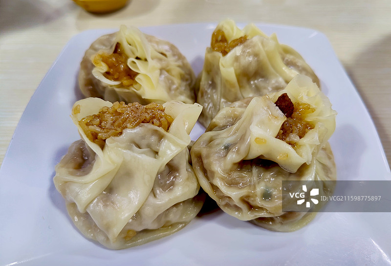 特色小吃-烧麦图片素材