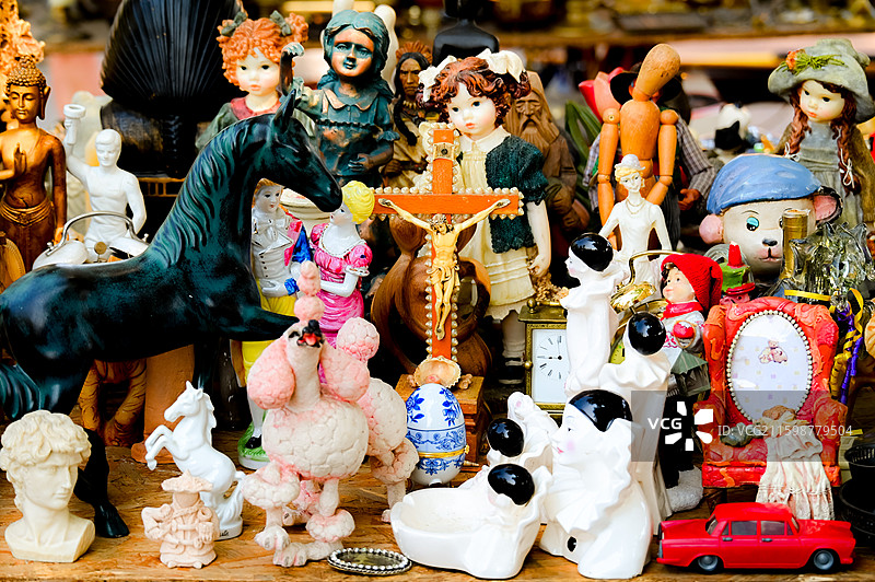 德国 柏林 跳蚤市场图片素材