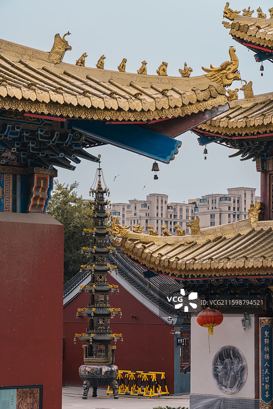 呼和浩特观音寺图片素材