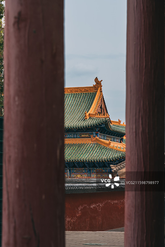 内蒙古席力图召内景图片素材