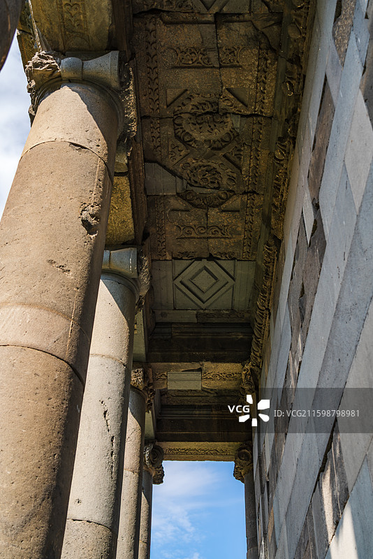 亚美尼亚/加尼神庙及周边图片素材