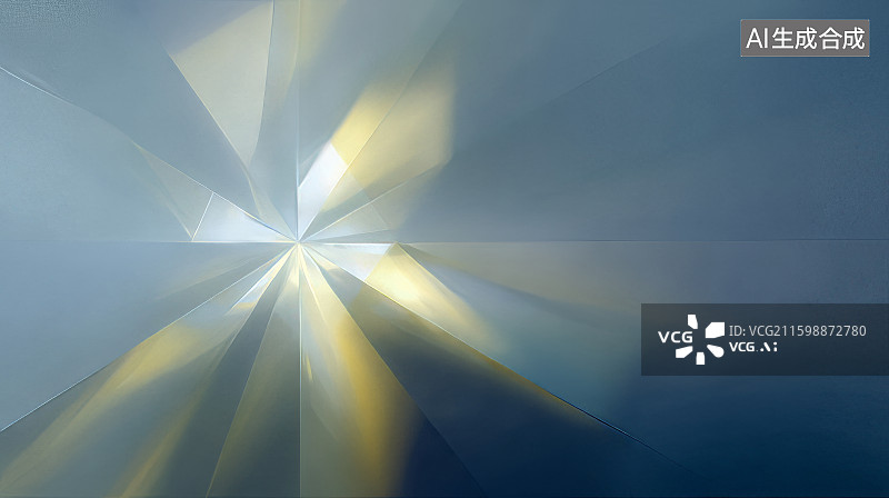 【AI数字艺术】抽象光影的能量穿透视觉图片素材
