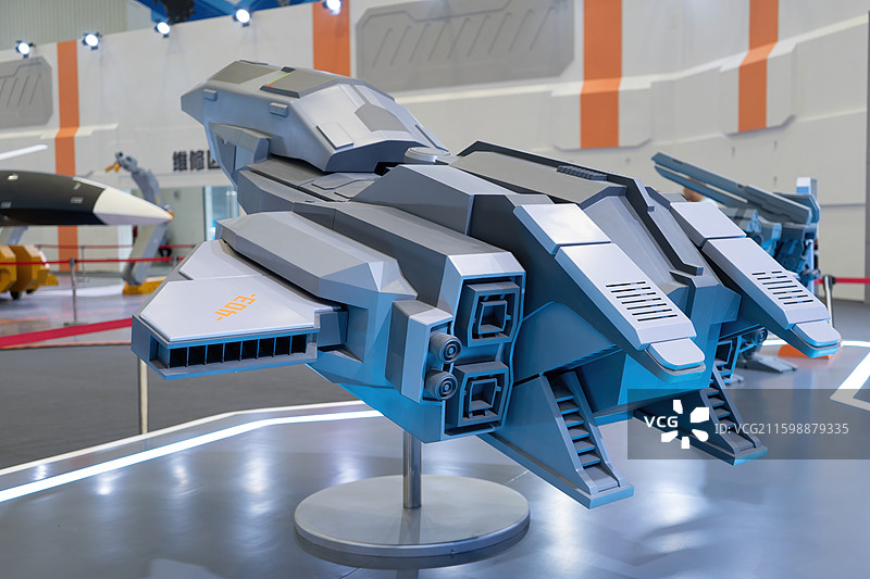 绵阳科博会展出南天门计划赤霄火星通用救援飞行器图片素材