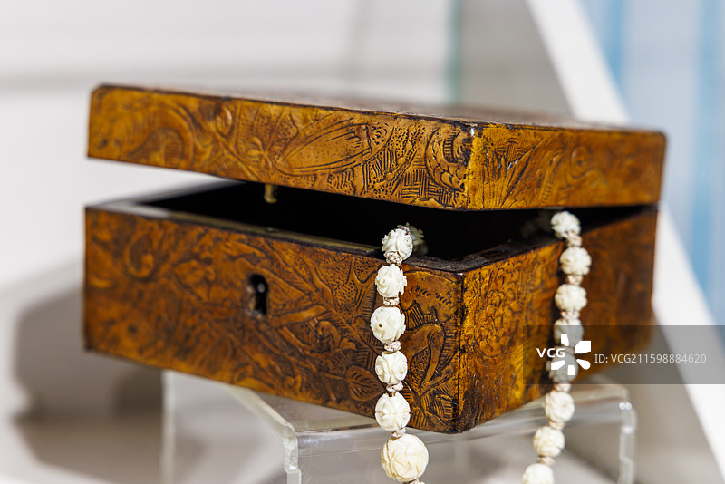 俄罗斯伊尔库茨克十二月党人博物馆室内展品图片素材