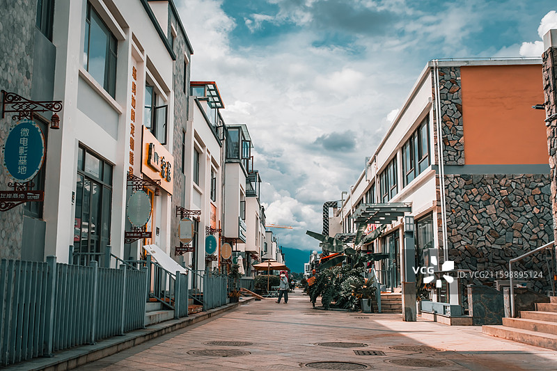 左岸高地图片素材